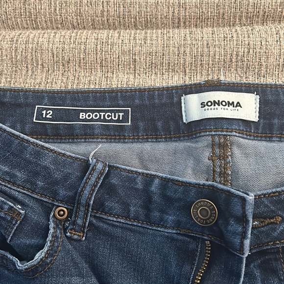 Sonoma size 12 bootcut jeans - Picture 3 of 6
